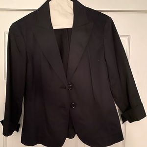 Lafayette 148 Petite black blazer
